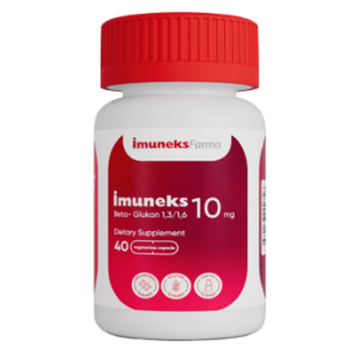 Imuneks - Imuneks Farma 10 mg Beta Glukan İçeren Takviye Edici Gıda 40 Kapsül