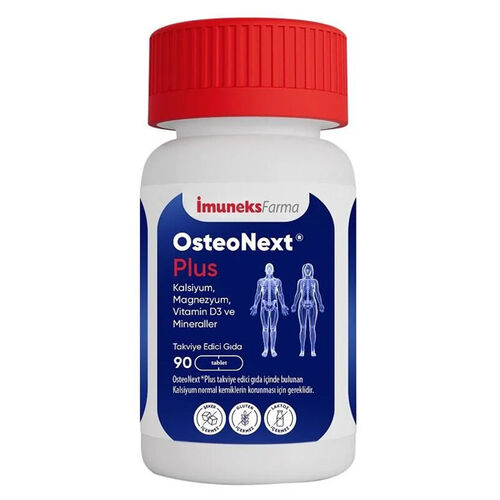 Imuneks - Imuneks Farma OsteoNext Plus Takviye Edici Gıda 90 Tablet