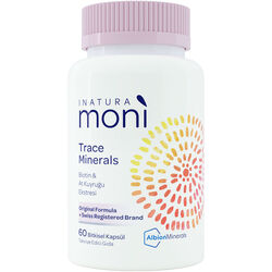 Moni Vitamins - Inatura Moni Trace Biotin ve At Kuyruğu Ekstresi Multivitamin 60 Bitkisel Kapsül