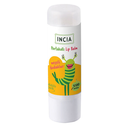 INCIA - INCIA Kids Portakallı Doğal Dudak Besleyici 6g