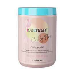 Inebrya - Inebrya Ice Cream Curl Plus Moisturizing Mask 1000 ml