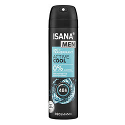 Isana - Isana Men Anti-Transpirant Active Cool 48h Deodorant 150 ml