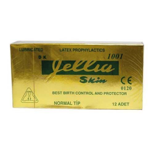 Jellia Skin - Jellia Skin Prezervatif Normal Tip 12 Adet