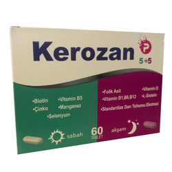 Kerozan - Kerozan P Takviye Edici Gıda 5+5 - 60 Kapsül