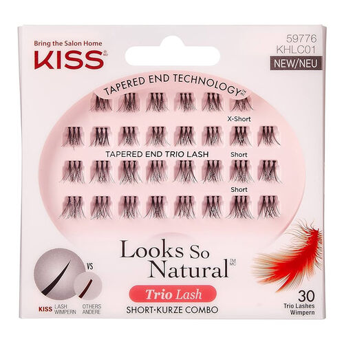 Kiss - Kiss Looks So Natural Trio Lash Tekli Takma Kirpik Classy 59776