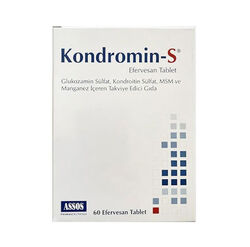 Assos İlaç - Kondromin-S 60 Efervesan Tablet