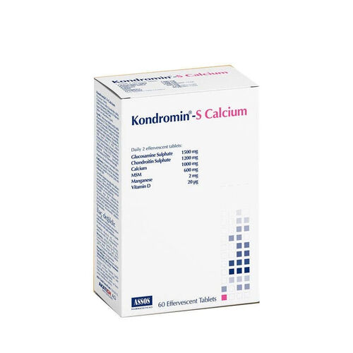Panplus - Kondromin-S Kalsiyum Efervesan Tablet 60 Tablet