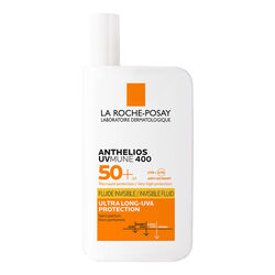 La Roche Posay - La Roche Posay Anthelios UVmune400 Invisible Fluid Tüm Cilt Tipleri İçin SPF50+ Yüz Güneş Kremi 50 ml