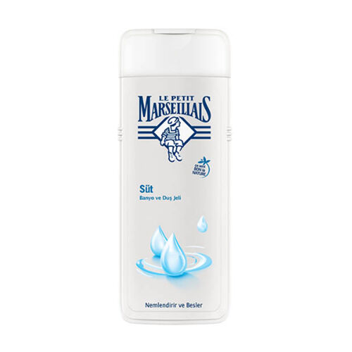 Le Petit Marseillais - Le Petit Marseillais Süt Banyo ve Duş Jeli 400 ml