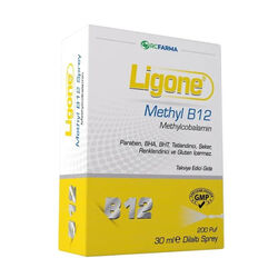 Ligone - Ligone Methyl B12 Methylcobalamin Takviye Edici Gıda Dilaltı Sprey 30 ml