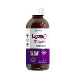 Ligone - Ligone Sitikolin Magnezyum Sıvı Takviye Edici Gıda 200 ml