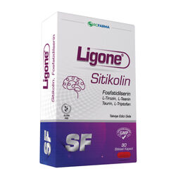 Ligone - Ligone Sitikolin Takviye Edici Gıda 30 Bitkisel Kapsül