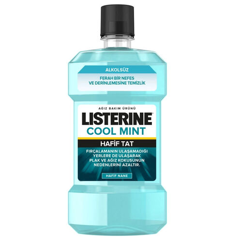 Listerine - Listerine Cool Mint Hafif Nane Ağız Bakım Ürünü 500 ml