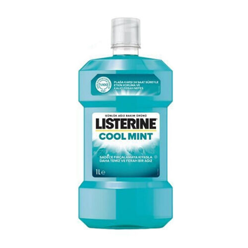 Listerine - Listerine Cool Mint Nane Aromalı Ağız Bakım Ürünü 1000 ml