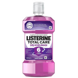 Listerine - Listerine Total Care 6 Etki 1 Arada Nane Aromalı Ağız Bakım Suyu 500 ml