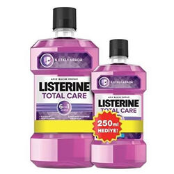 Listerine - Listerine Total Care Ağız Bakım Suyu 6 Etkili 500 ml + Hediye 250 ml