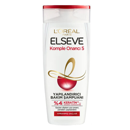 Elseve - Loreal Paris Elseve Komple Onarıcı 5 Yapılandırıcı Bakım Şampuanı 450 ml