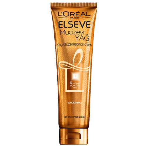 Elseve - Loreal Paris Elseve Mucizevi Yağ Saç Güzelleştirici Krem 150 ml