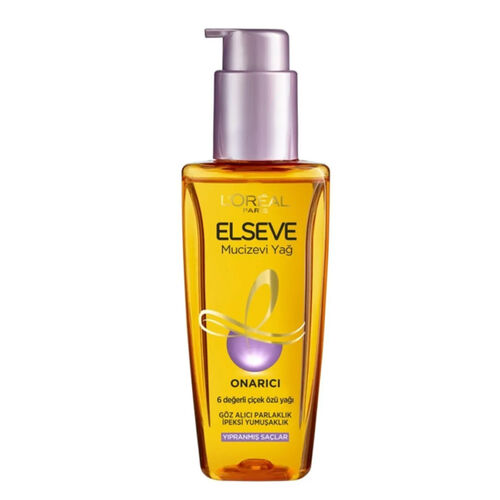 Elseve - Loreal Paris Elseve Onarıcı Mucizevi Saç Bakım Yağı 100 ml
