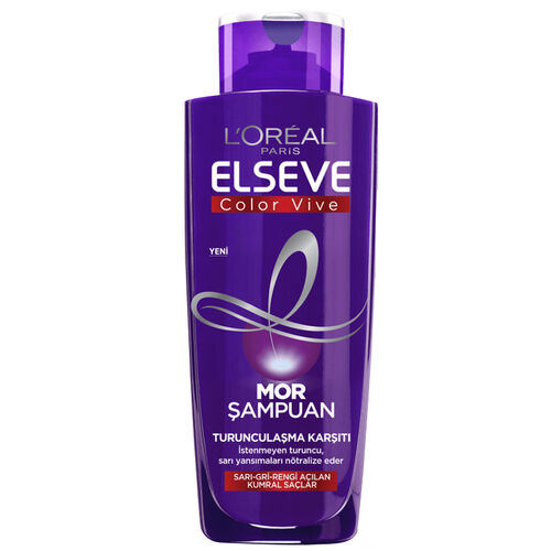 Elseve - Loreal Paris Elseve Turunculaşma Karşıtı Mor Şampuan 200 ml