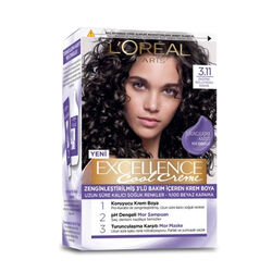 Loreal Paris - Loreal Paris Excellence Cool Creme Saç Boyası - 3.11 Ekstra Küllü Koyu Kahve