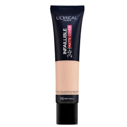 Loreal Paris - Loreal Paris Infaillible 24h Matte Cover Yüksek Kapatıcı Fondöten 110 Rose Vanilla 30 ml