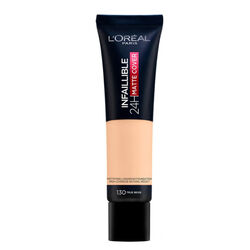 Loreal Paris - Loreal Paris Infaillible 24H Matte Cover Yüksek Kapatıcı Fondöten 130 True Beige 30 ml