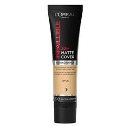 Loreal Paris - Loreal Paris Infaillible 32H Matte Cover Yüksek Kapatıcı Fondöten - 200 Nötr Alt Ton 30 ml