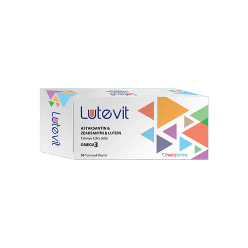 Lutevit - Lutevit Omega 3 Takviye Edici Gıda 30 Yumuşak Kapsül
