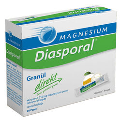 Assos İlaç - Magnesium Diasporal Granul Direkt 20 Poşet