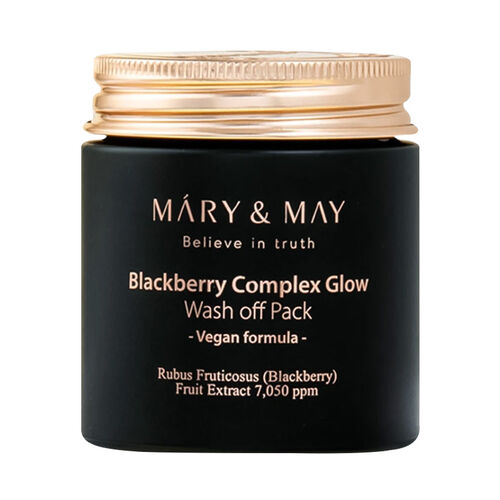 Mary May - Mary May Blackberry Glow Wash Off Pack 125 ml