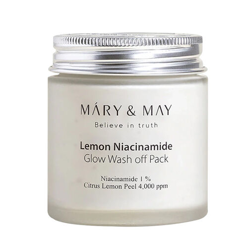 Mary May - Mary May Lemon Niacinamide Glow Wash Off Pack 125 ml