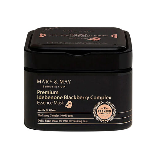 Mary May - Mary May Premium Idebenon Blackberry Complex Essence Mask 250 gr