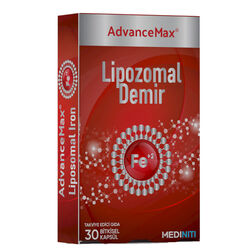 Mediniti - Mediniti AdvanceMax Lipozomal Demir 30 Bitkisel Kapsül