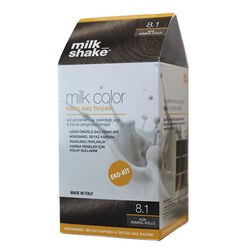 Milk Shake - Milk Shake Milk Color Kalıcı Saç Boyası 8.1 - Açık Kumral Küllü - EKO KİT