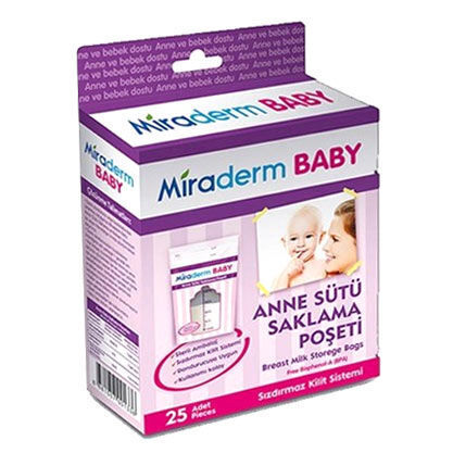 Miraderm - Miraderm Baby Anne Sütü Saklama Poşeti