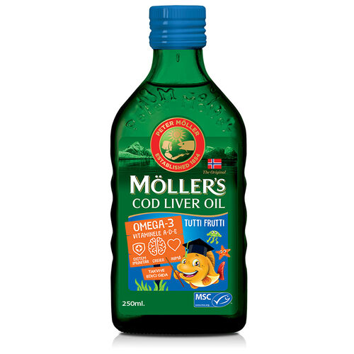 Möllers - Möllers Omega-3 Balık Yağı Sıvı Formu 250 ml