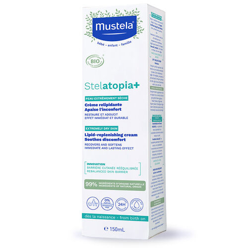 Mustela - Mustela Stelatopia+ Lipid Replenishing Cream 150 ml