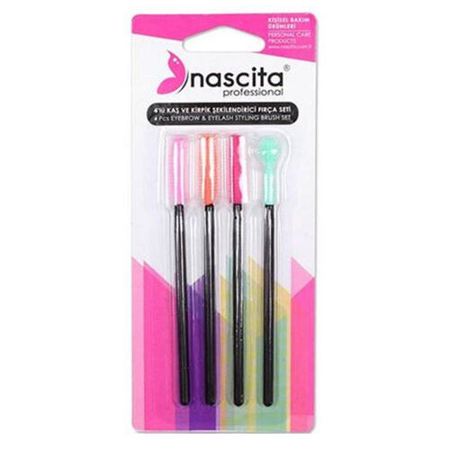 Nascita - Nascita 4lü Kaş ve Kirpik Fırça Seti