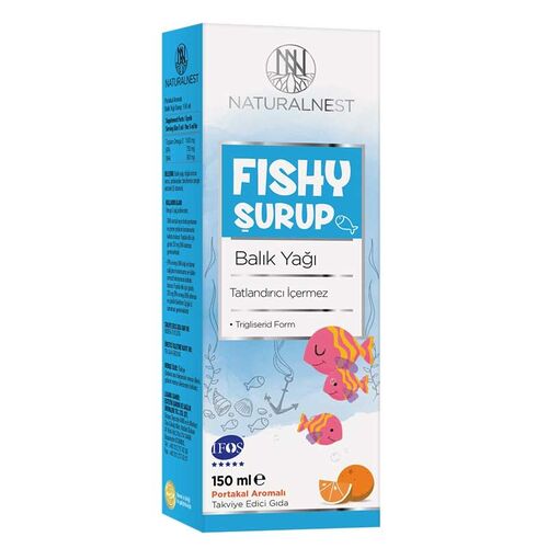 Naturalnest - Naturalnest Fish Takviye Edici Gıda 150 ml