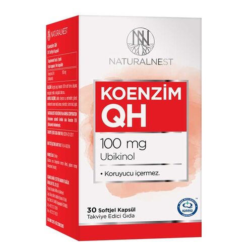 Naturalnest - Naturalnest Koenzim QH 30 Soft Kapsül