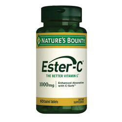 Natures Bounty - Natures Bounty Ester-C 1000 mg Takviye Edici Gıda 60 Tablet