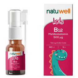 Natuwell - Natuwell Kids B12 Metilkobalamin 5 ml