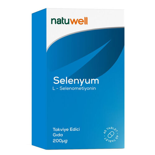 Natuwell - Natuwell Selenyum 200 µg 45 Tablet