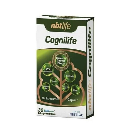 NBT Life - Nbt Life Cognilife Takviye Edici Gıda 30 Kapsül