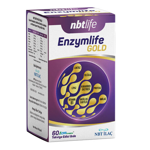 NBT Life Enzymlife Gold 60 Adet