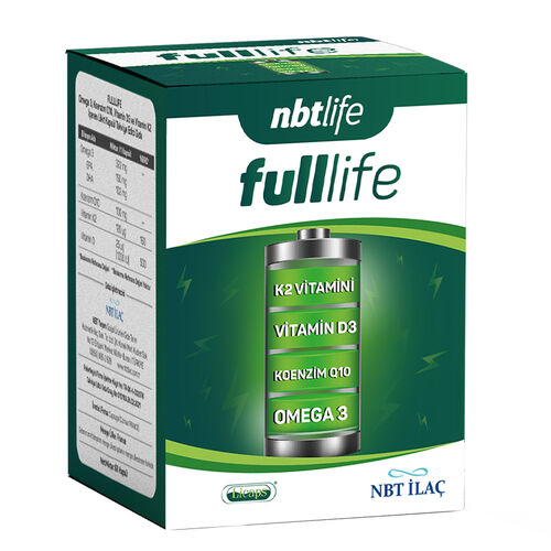 NBT Life - Nbt Life Fulllife Takviye Edici Gıda 30 Kapsül