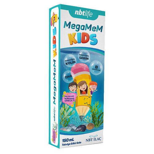 NBT Life - NBT Life MegaMeM Kids Şurup 150 ml