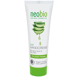 Neo Bio - Neo Bio Organik Aloe ve Zeytin Yağı Özlü Yumuşak El Kremi 75 ml