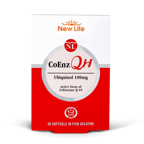 New Life - New Life CoEnz QH 100mg Takviye Edici Gıda 30 Kapsül